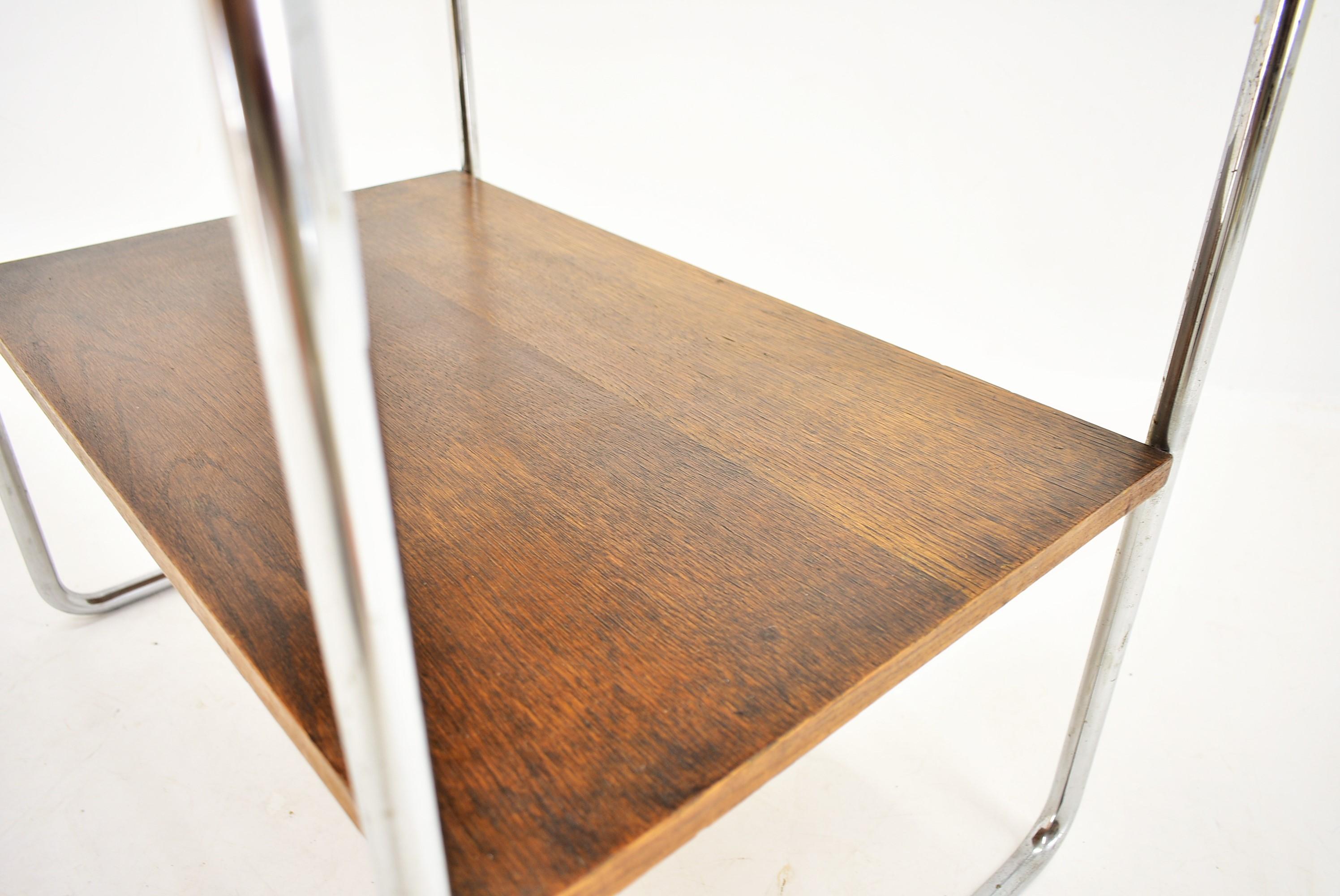 Table chromée Bauhaus de Marcel Breuer pour Mucke Melder, années 1930 en vente 1