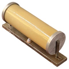 Bauhaus Tubular Chrome and Glass Wall Sconce, 1930s