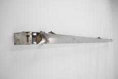 Bauhaus Chrome Window Pelmet or Console, 1930/Czechoslovakia