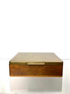 Bauhaus  Caja de puros, «Marianne Brandt», de Ruppelwerke Gotha, década de 1920