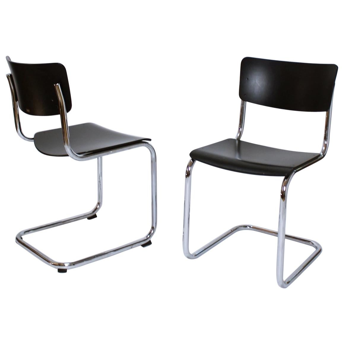 Bauhaus Classic S43 Cantilevered Chair by Mart Stam for Thonet, Germany For Sale
