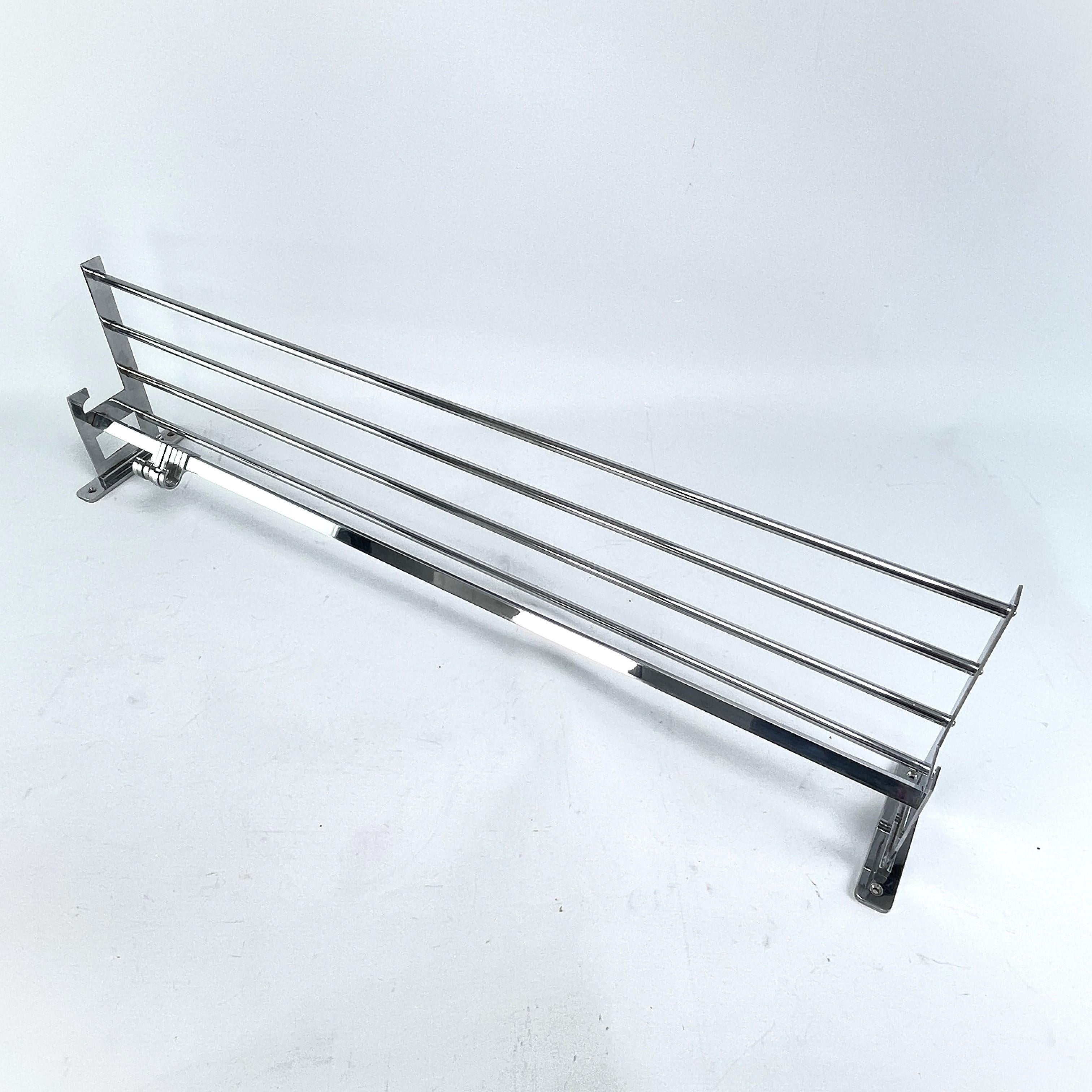 XX secolo Appendiabiti Bauhaus cromato Art Deco Modernista, anni '30 in vendita