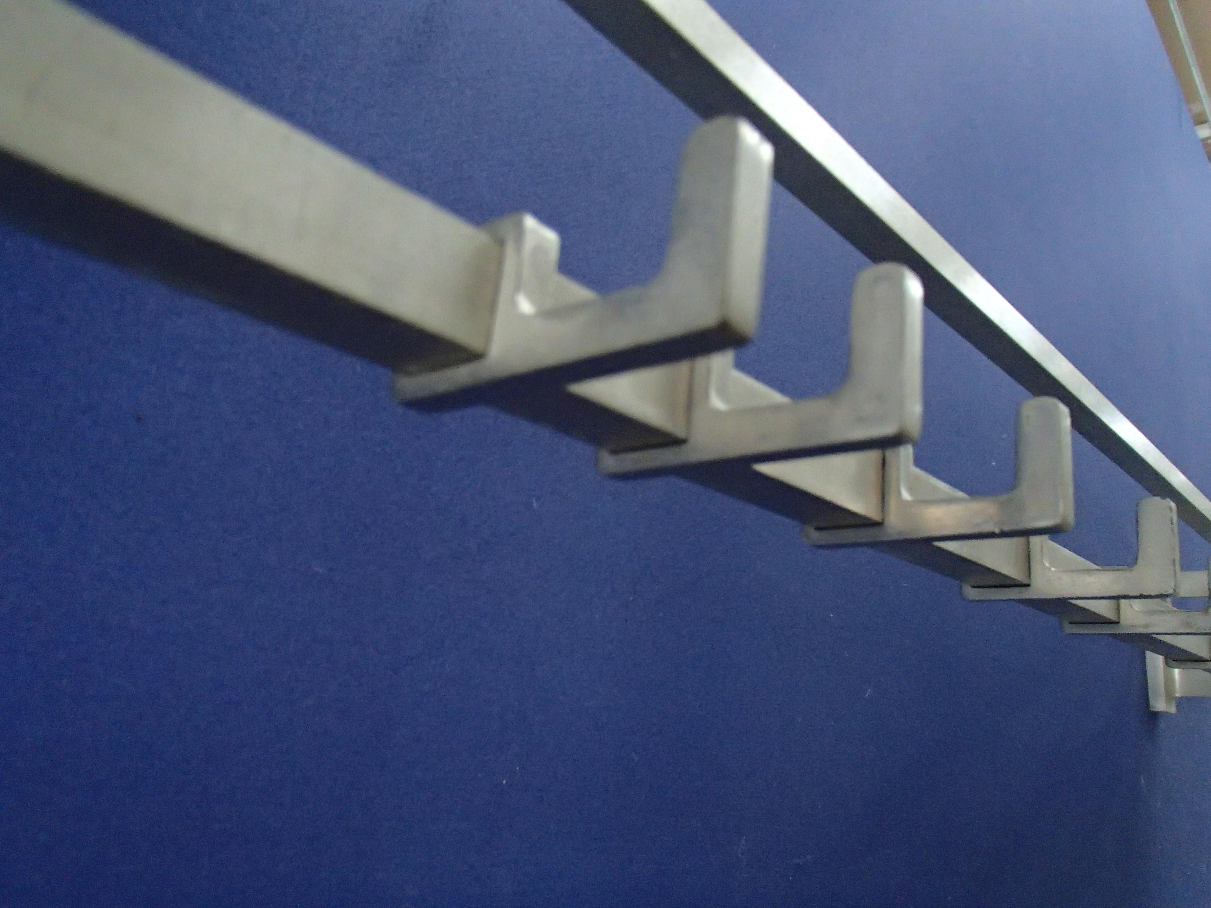 Bauhaus Coat Rack Nickel In Good Condition For Sale In Weiningen, CH