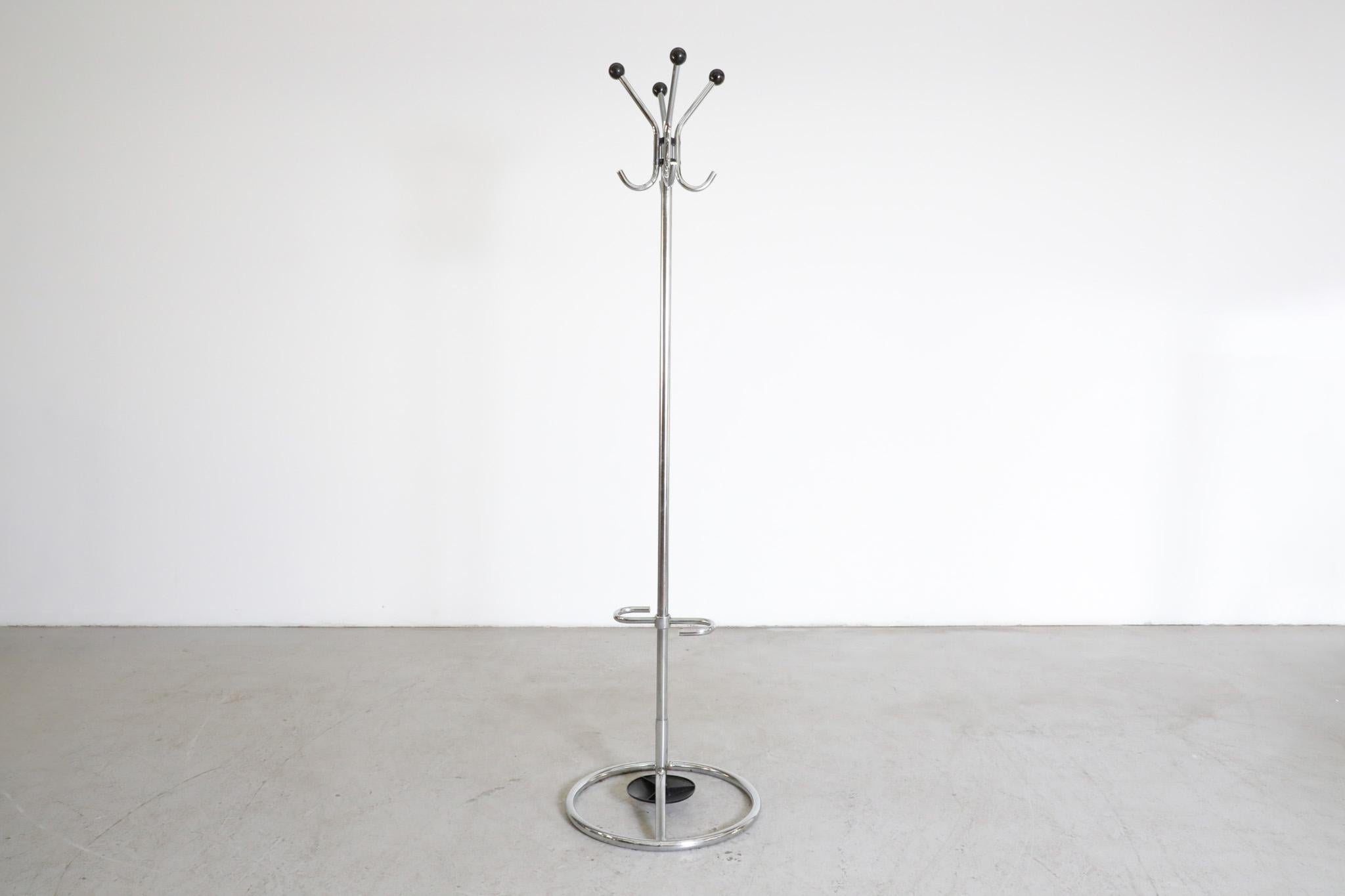 Mid-Century Modern Bauhaus Coat Stand attributed to Slezák, 1930s For Sale
