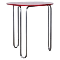 Bauhaus cofee table in the manner of Marcel Breuer, Model DS, Drabert, ca. 1936 Bauhaus cofee table in the manner of Marcel Breuer, Model DS, Drabert, ca. 1936