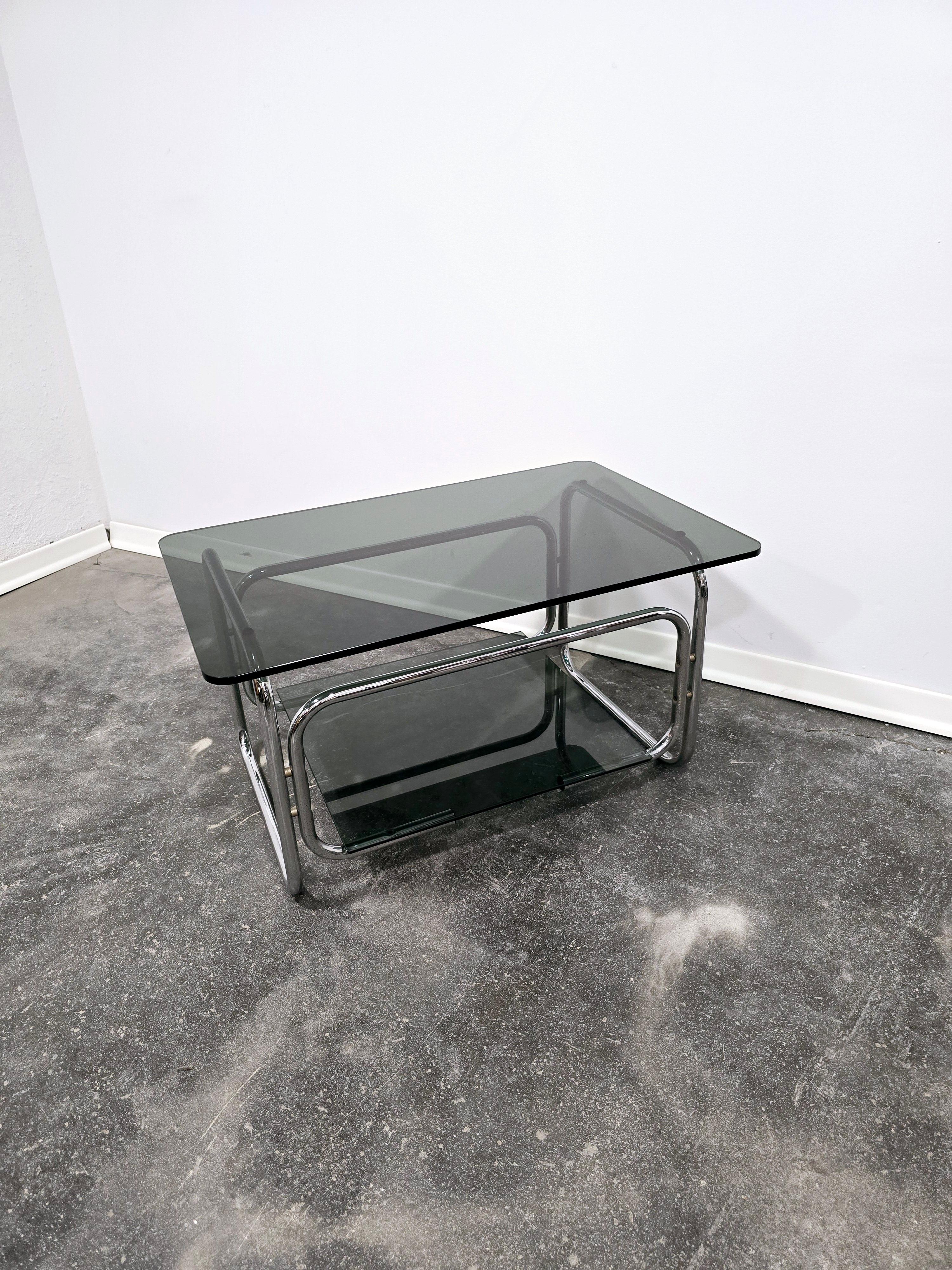 Mid-Century Modern Bauhaus Coffee Table 1970s