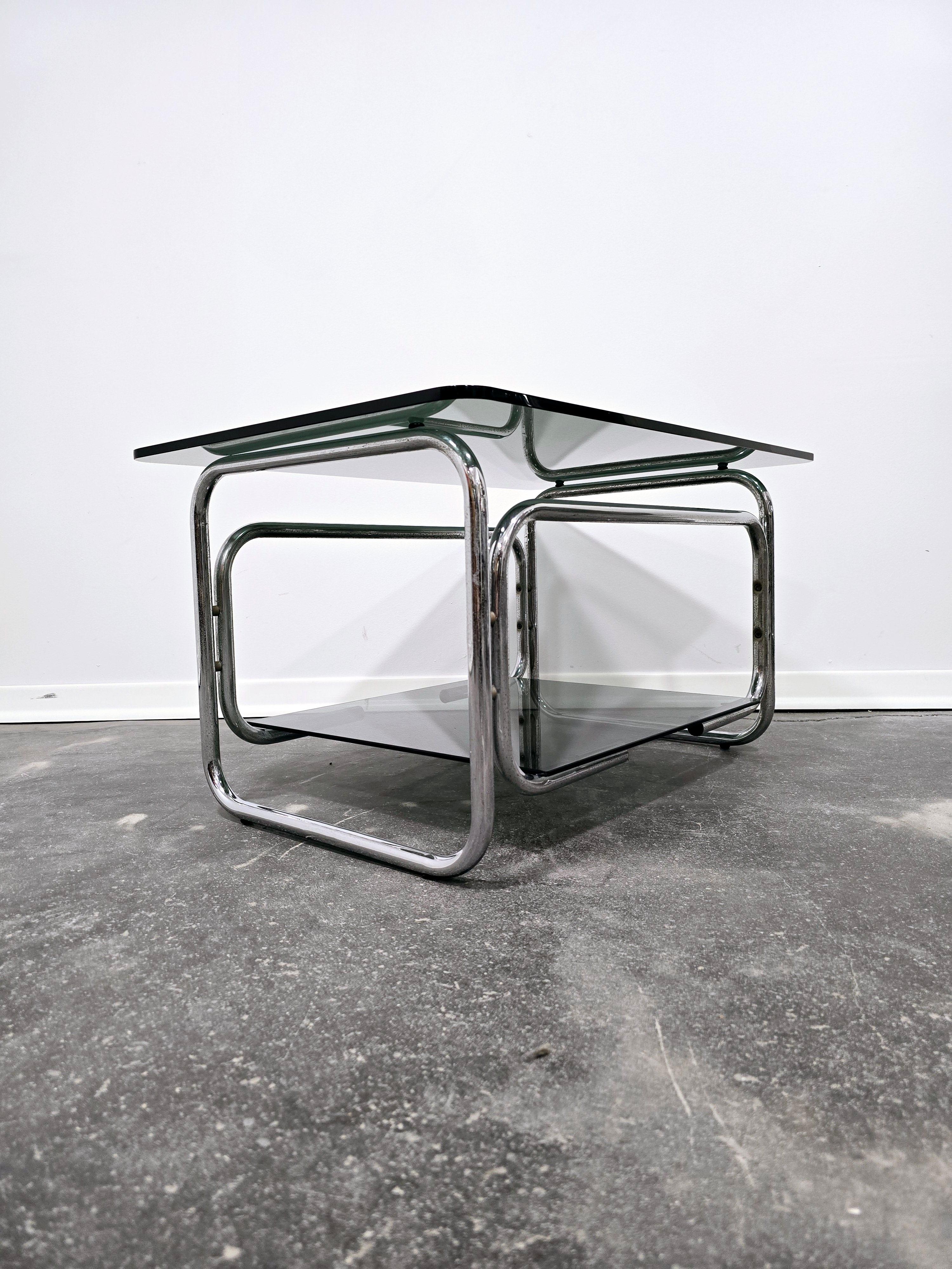 Italian Bauhaus Coffee Table 1970s