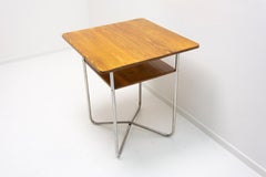 Bauhaus Coffee Table, Czechoslovakia, 1930s