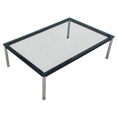 Bauhaus Coffee Table LC10 designed by Le Corbusier and Charlotte Perriand, Italy