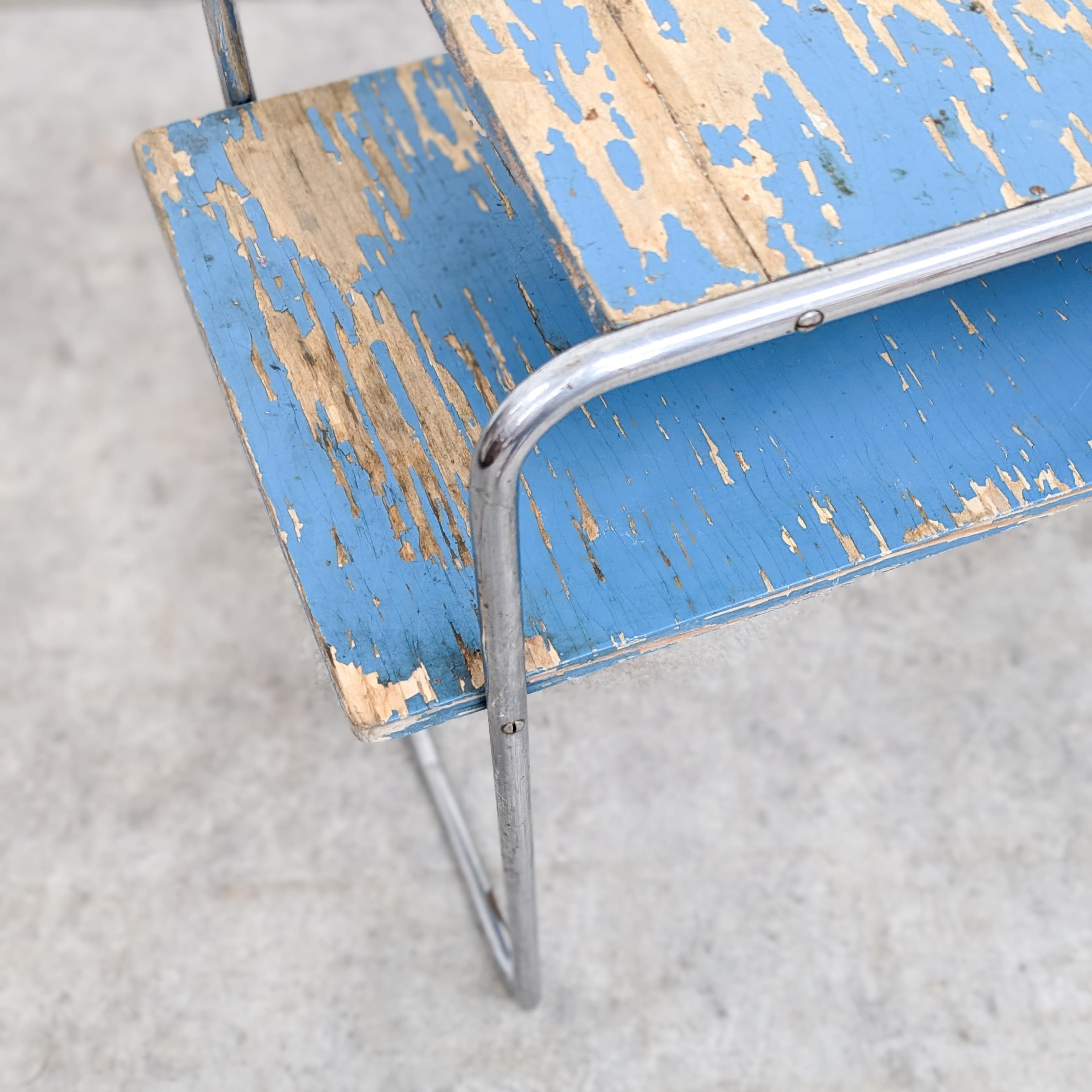 Bauhaus-Konsolentisch B 12 von Marcel Breuer im Angebot 3