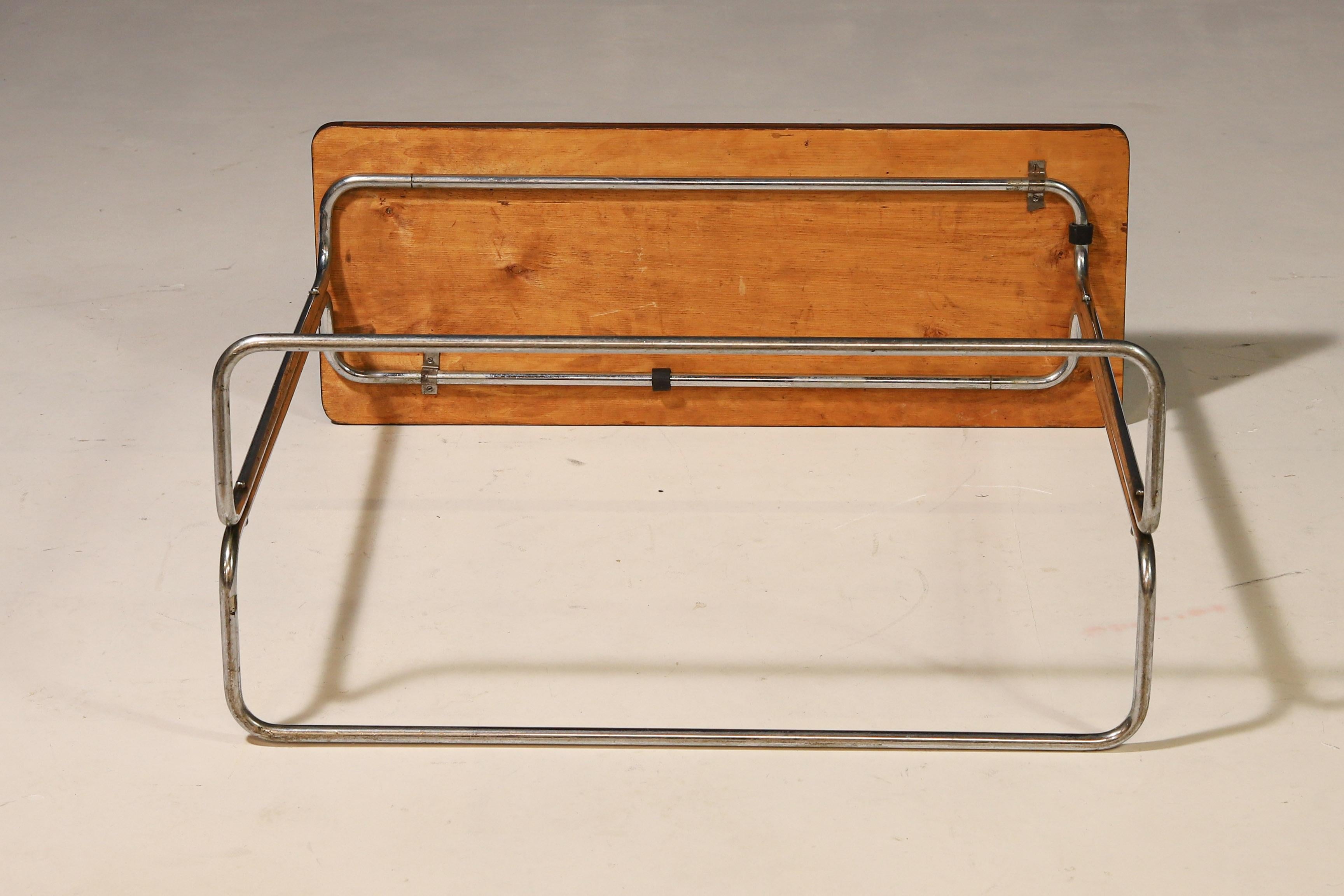 Bauhaus Console Table by Robert Slezák, 1930's, Czechoslovakia For Sale 1