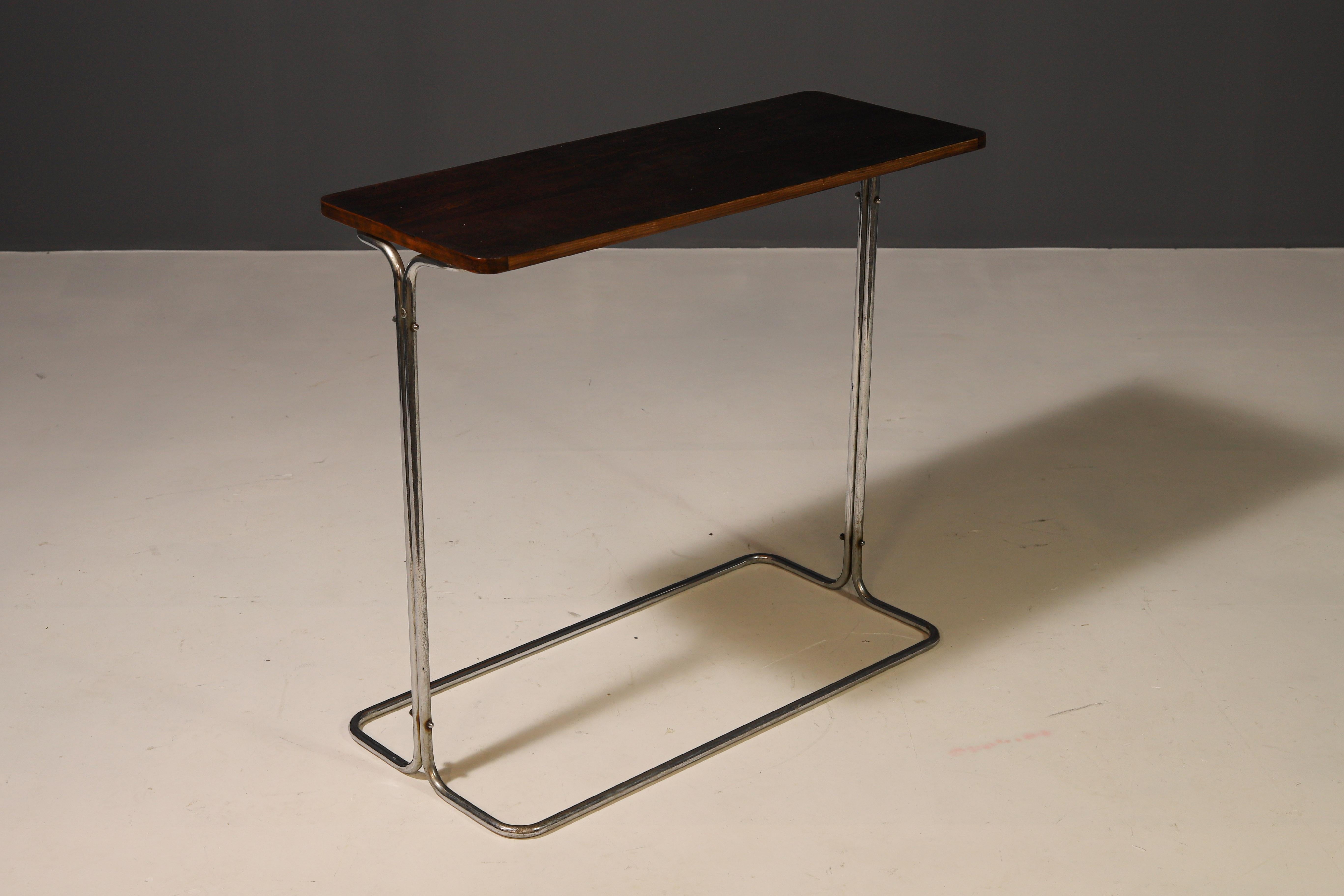 Bauhaus Console Table by Robert Slezák, 1930's, Czechoslovakia For Sale 2