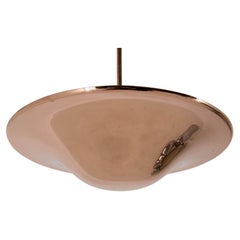 Bauhaus Copper Chandelier, 1930s