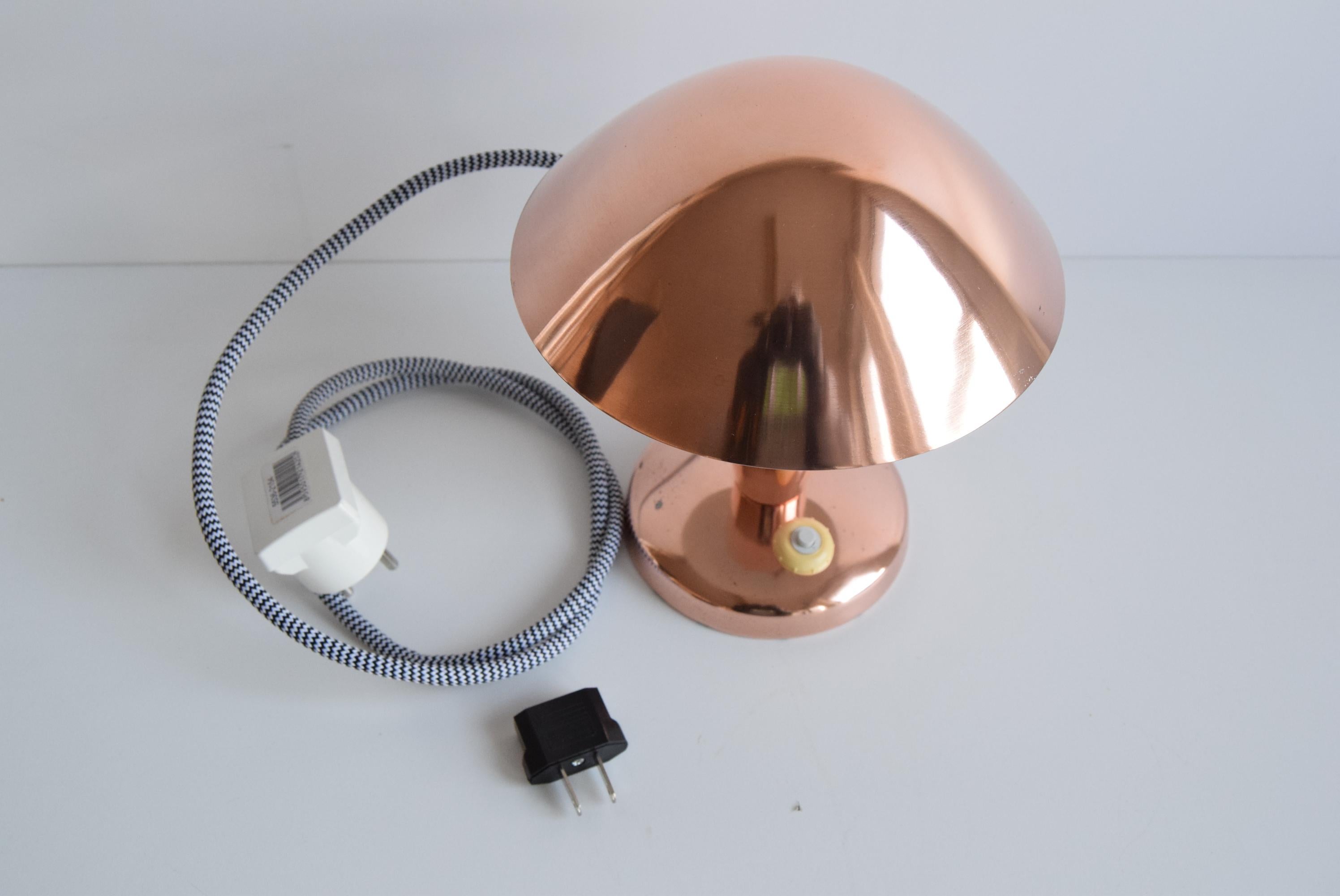 Lampe de table Bauhaus, Tchécoslovaquie, années 1930 en vente 5