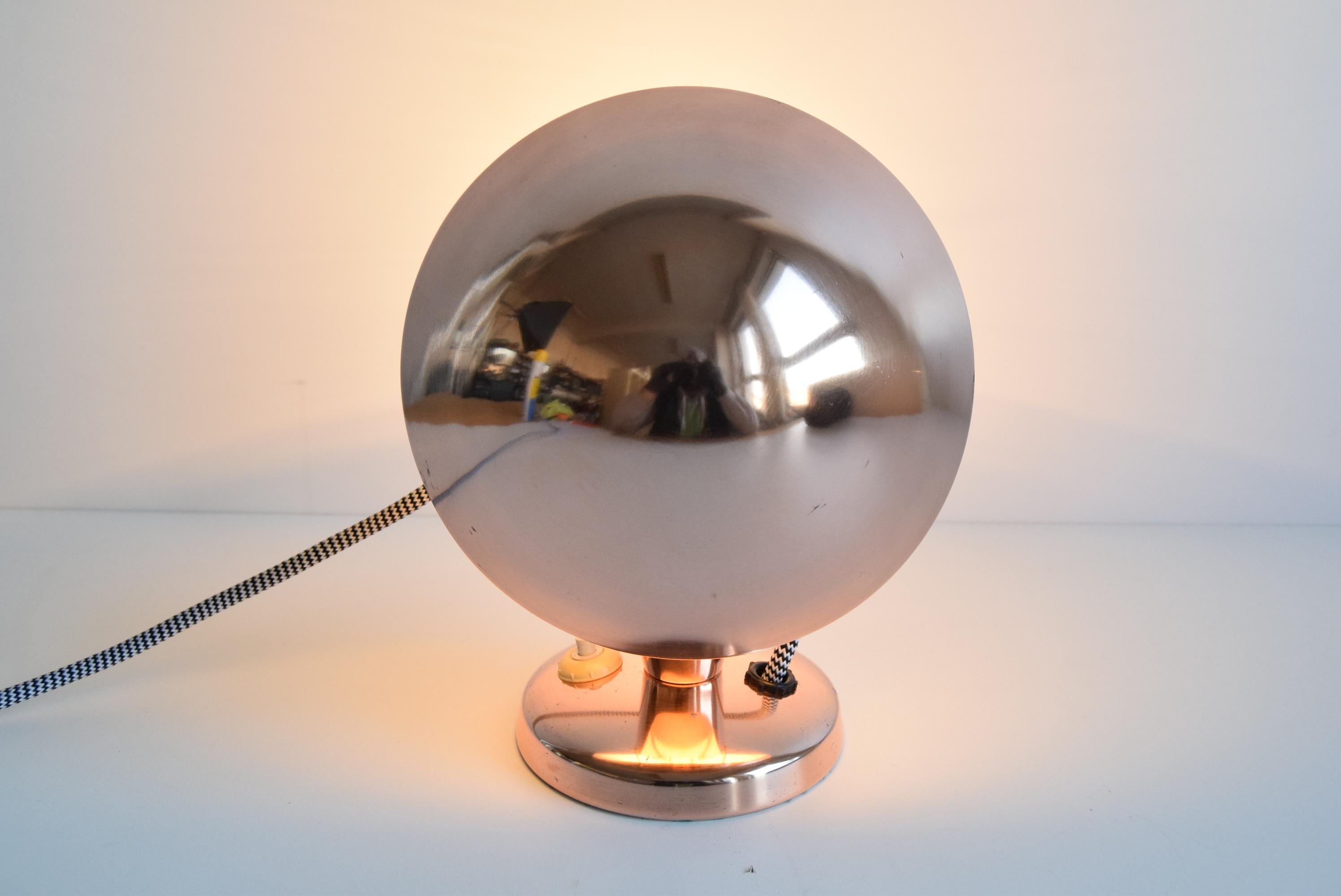 Lampe de table Bauhaus, Tchécoslovaquie, années 1930 en vente 2