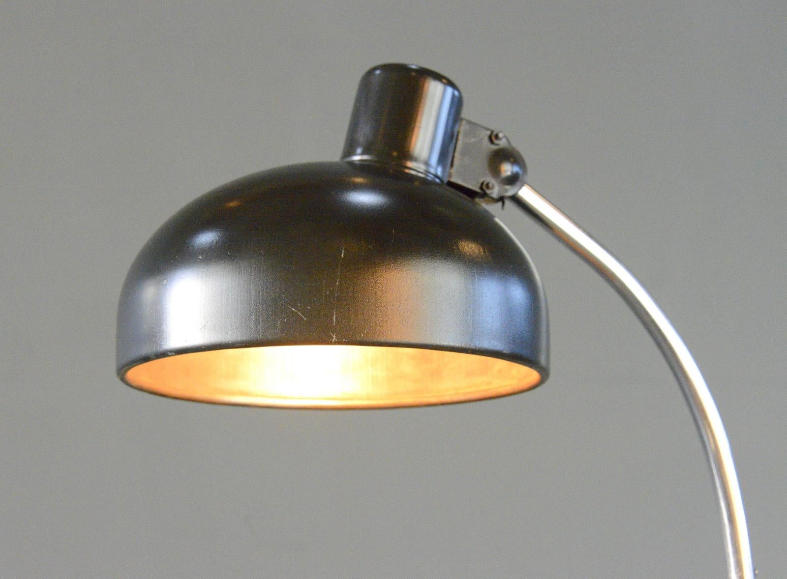 Early 20th Century Bauhaus Desk Lamp By Christian Dell Circa 1920s For Sale