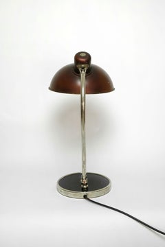 Bauhaus Desk Lamp by Christian Dell for HALA, 1930s
