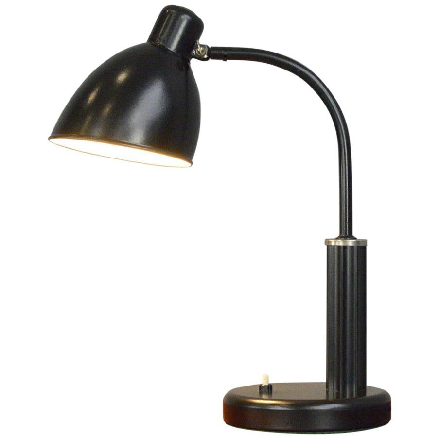 Bauhaus Desk Lamp by Molitor circa 1930s