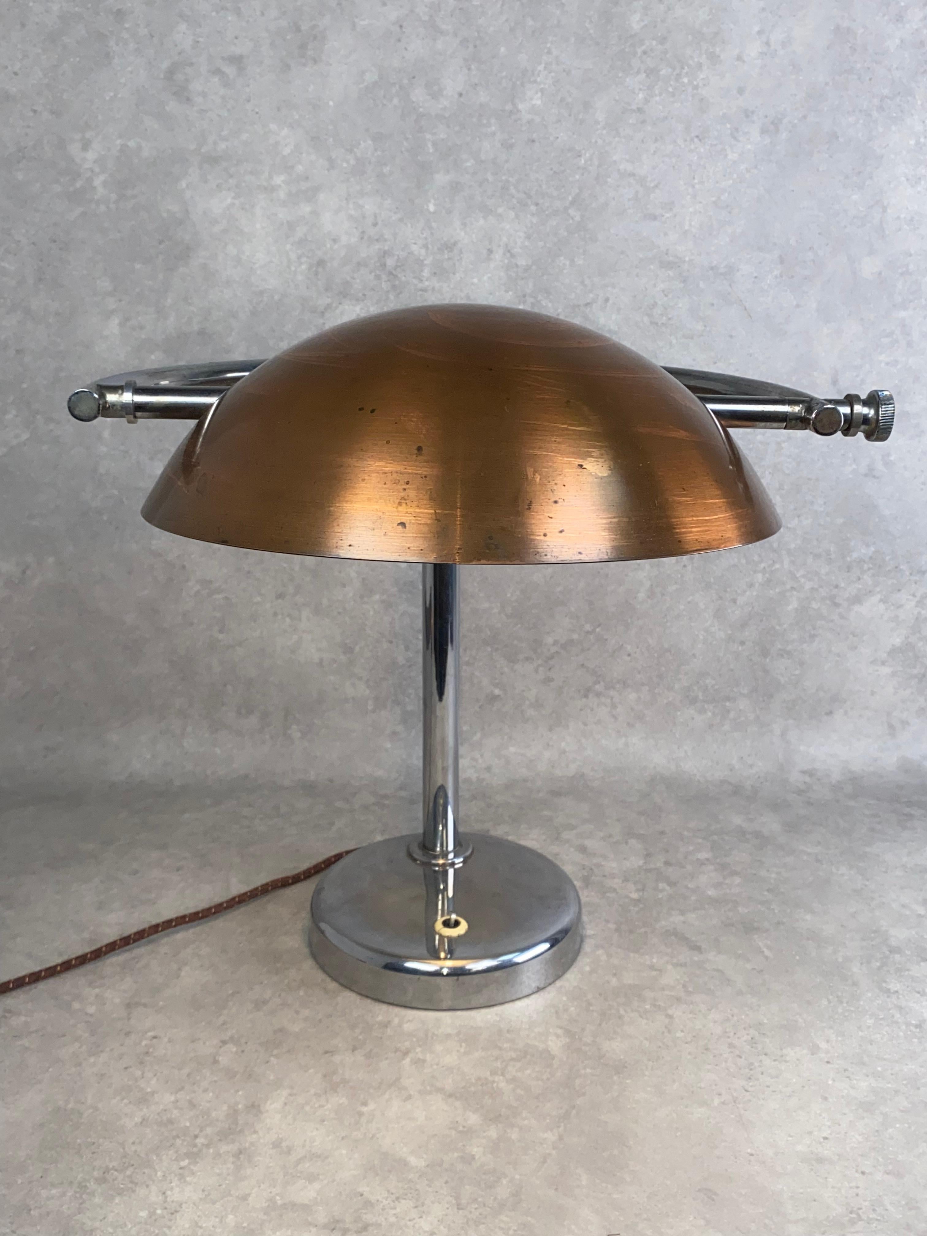 Mid-20th Century Bauhaus desk lamp For Sale