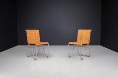 Bauhaus Diagonal Chairs by Willem Hendrik Gispen for Gispen, The Netherlands