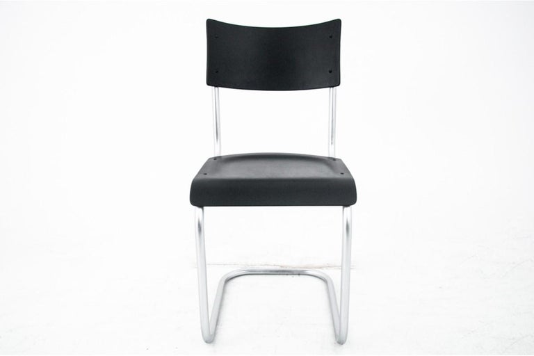 Bauhaus Dining table set table + 4 chairs by Mart Stam, Poland, 1930s