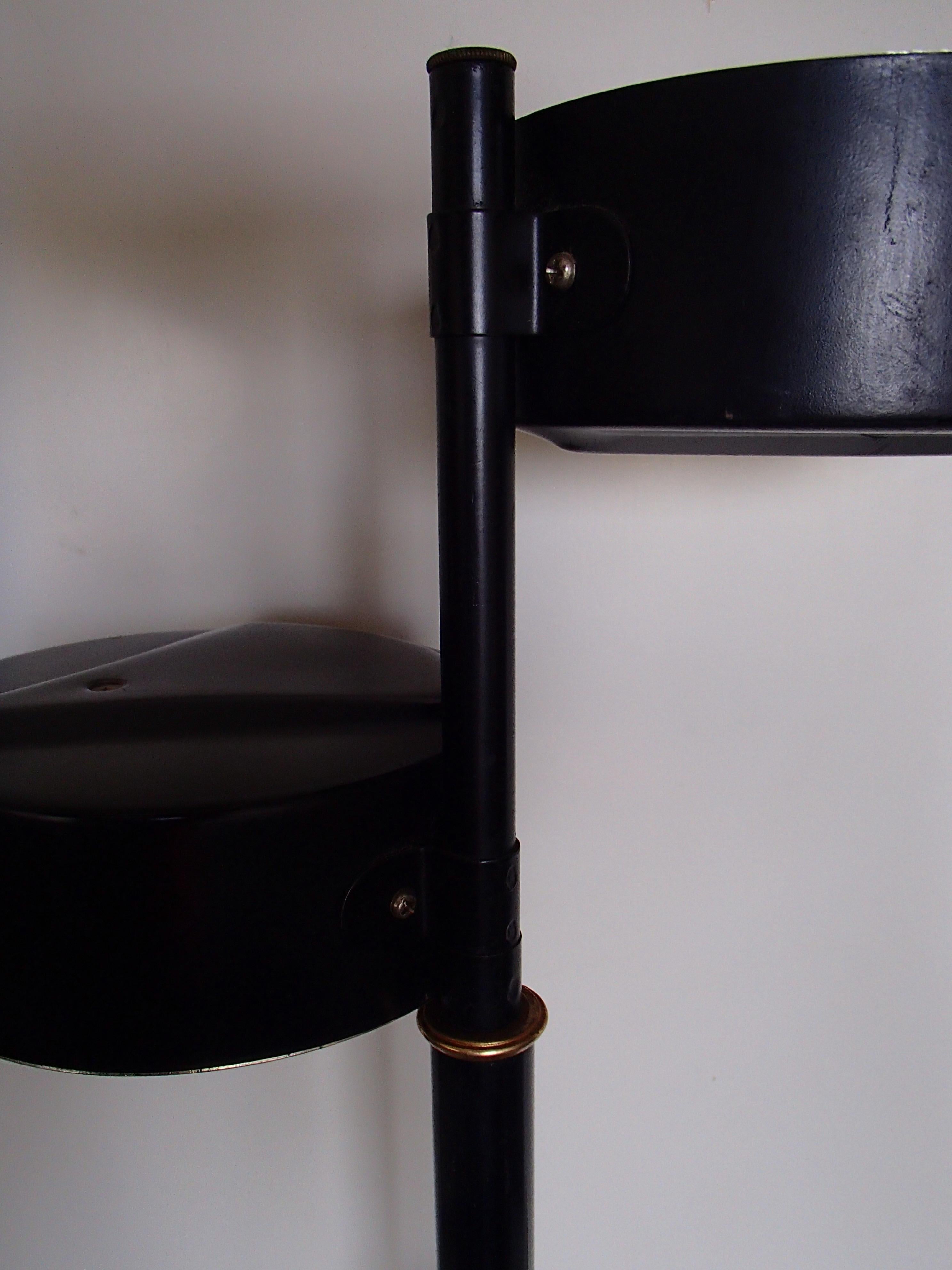 Bauhaus Double Light Black Table Lamp 9