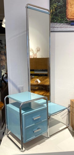 Miroir coiffeuse Bauhaus tchèque Mücke Melder 1930s
