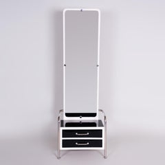 Bauhaus Dressing Mirror Made in '30s Czechia, Made by Vichr a Spol, Restored