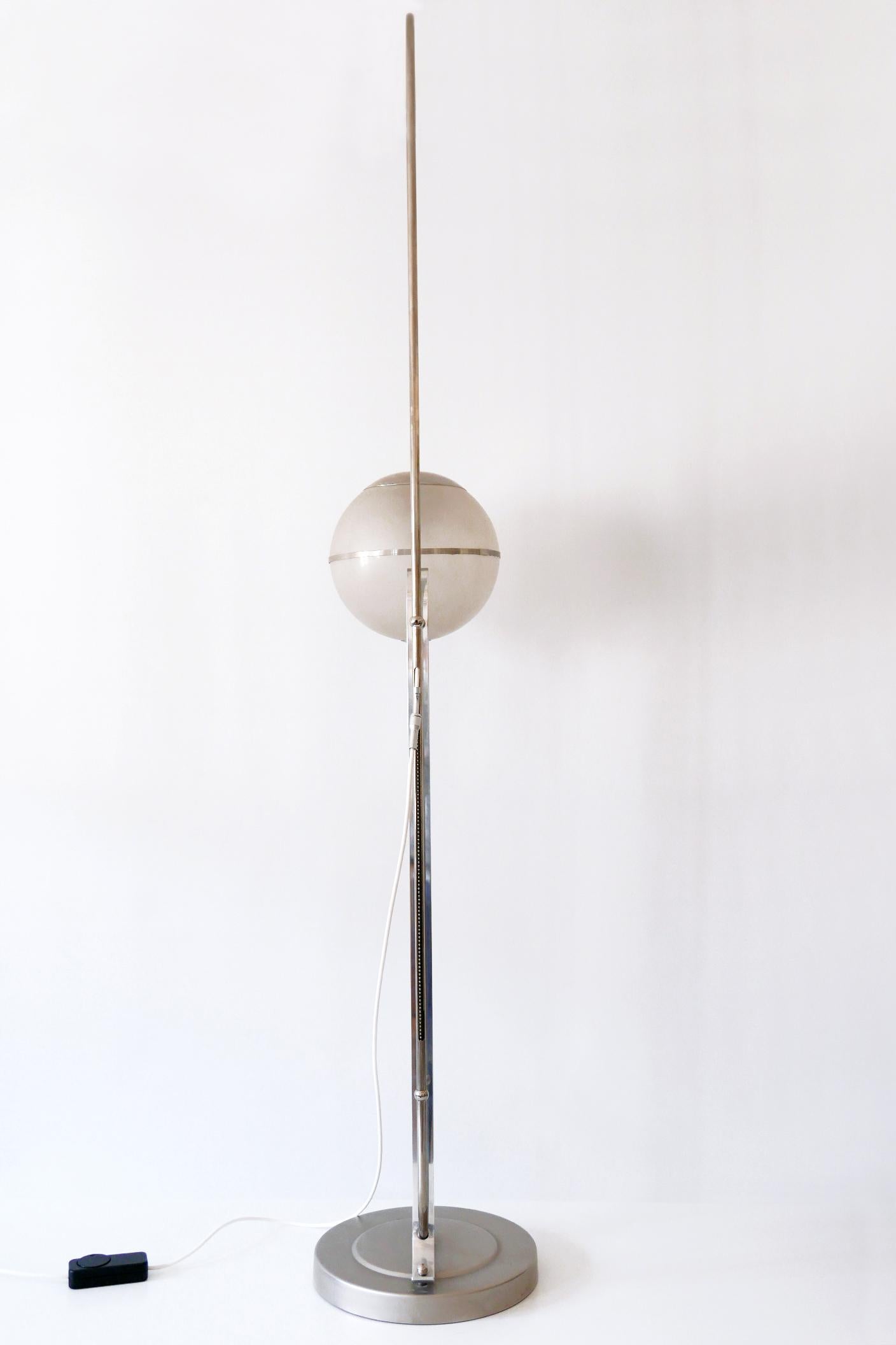 Bauhaus Floor Lamp by Karl Trabert for Schanzenbach & Co 1930s Germany For Sale 3