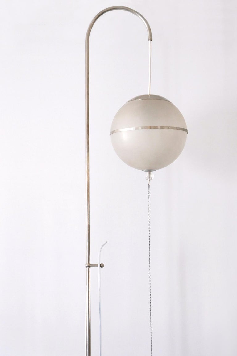 Bauhaus Floor Lamp by Karl Trabert for Schanzenbach and Co 1930s Germany  For Sale at 1stDibs