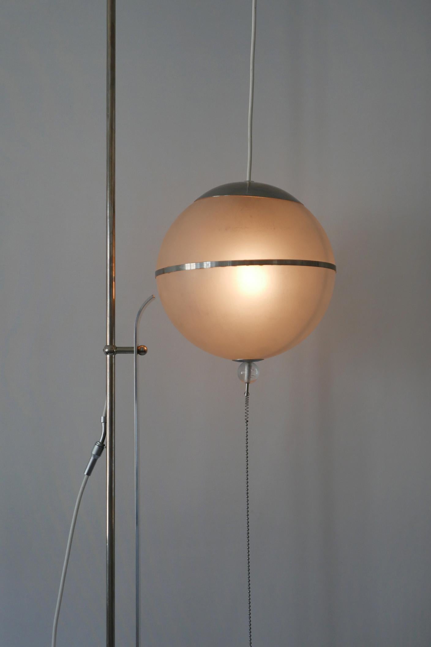 Bauhaus Floor Lamp by Karl Trabert for Schanzenbach & Co 1930s Germany For Sale 8