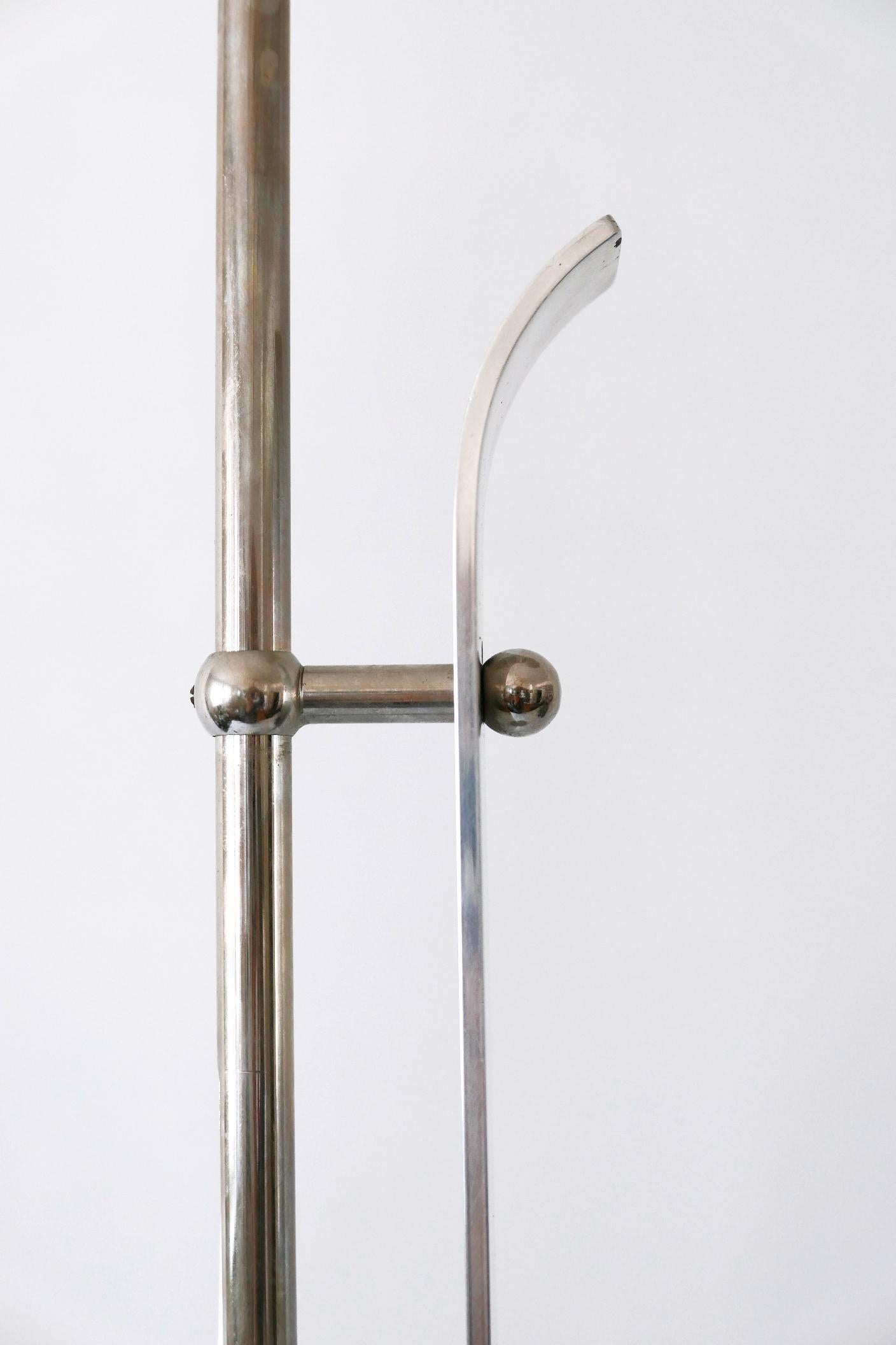Bauhaus Floor Lamp by Karl Trabert for Schanzenbach & Co 1930s Germany For Sale 11