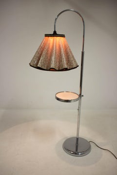 Bauhaus Floor Lamp, Czechoslovakia, 1950s