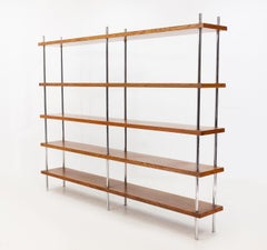 Bauhaus Freistehendes Bücherregal Eiche