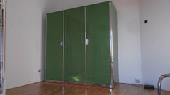 Bauhaus Functionalism Chrome Wardrobe by Rudolf Vichr - 1930s