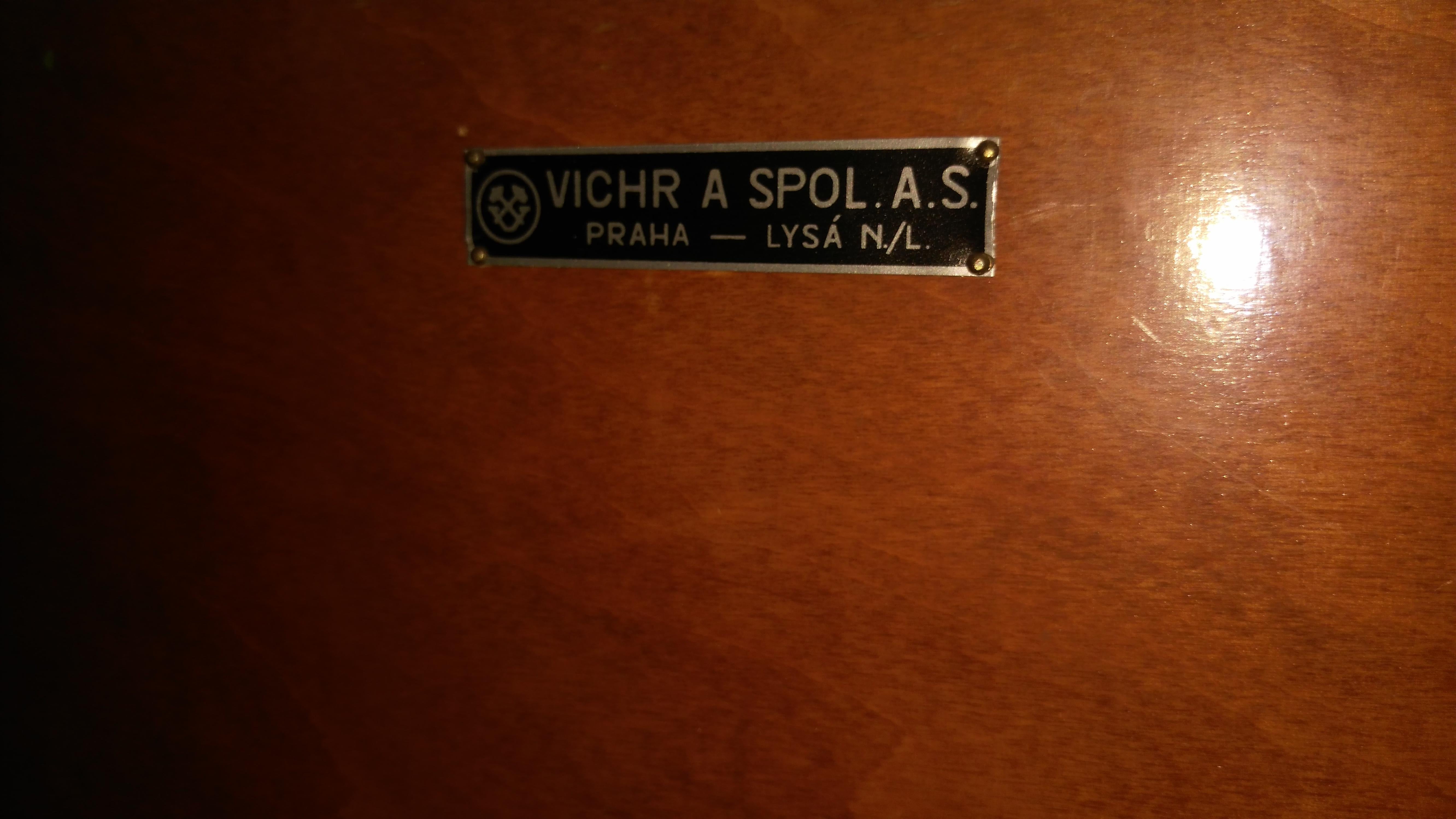 Milieu du XXe siècle Armoire fonctionnelle Bauhaus de Rudolf Vichr, années 1930 en vente