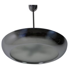 Bauhaus / Functionalism UFO Pendant by Josef Hurka for Napako, 1930s