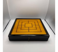Bauhaus-Spielekiste, Schach, Mühle und Backgammon, Deutschland, um 1920