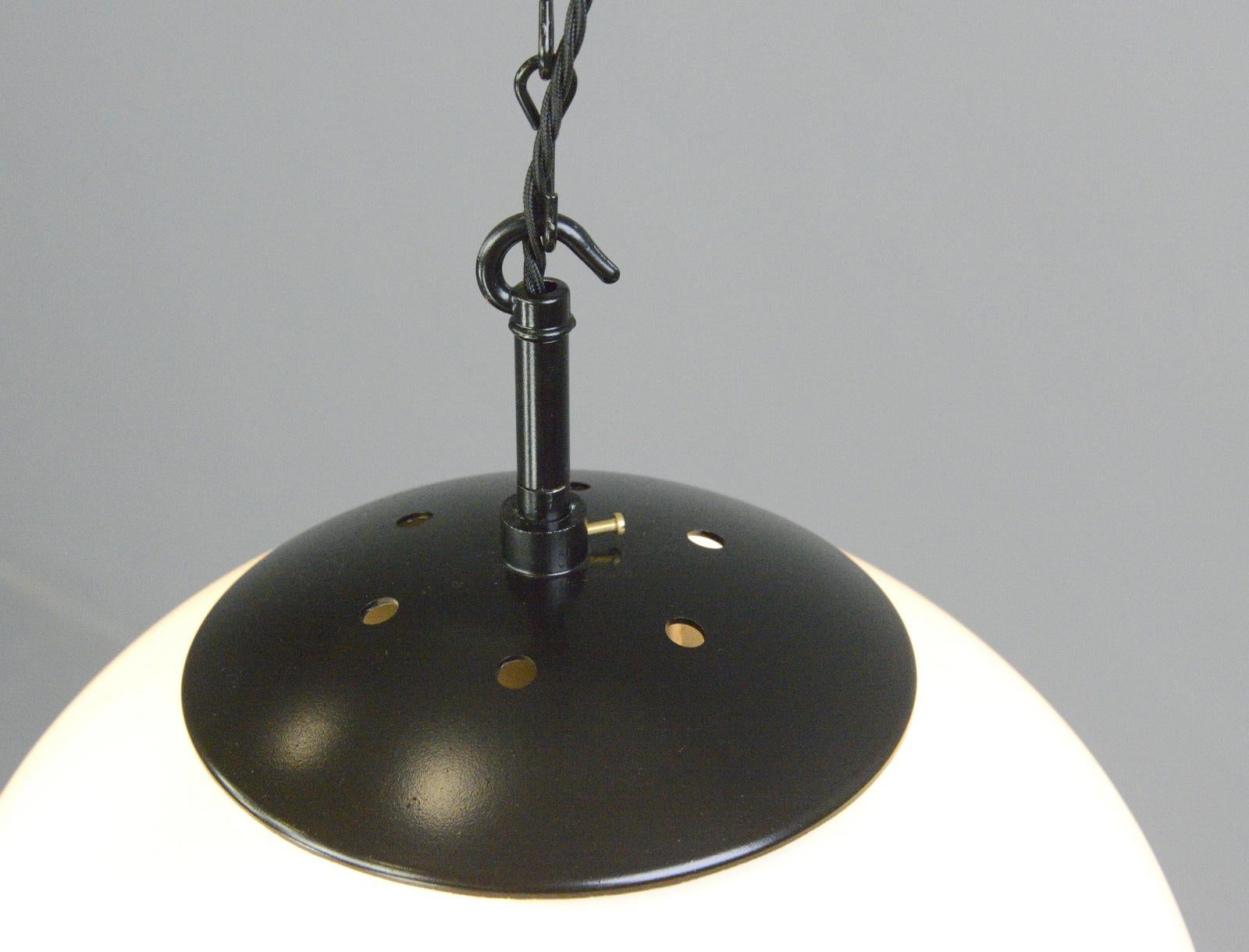 Bauhaus Globe Light by August Walther and Sohne, Circa 1930s 2