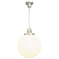 Bauhaus Globe Pendant Light by Siemens, circa 1930s