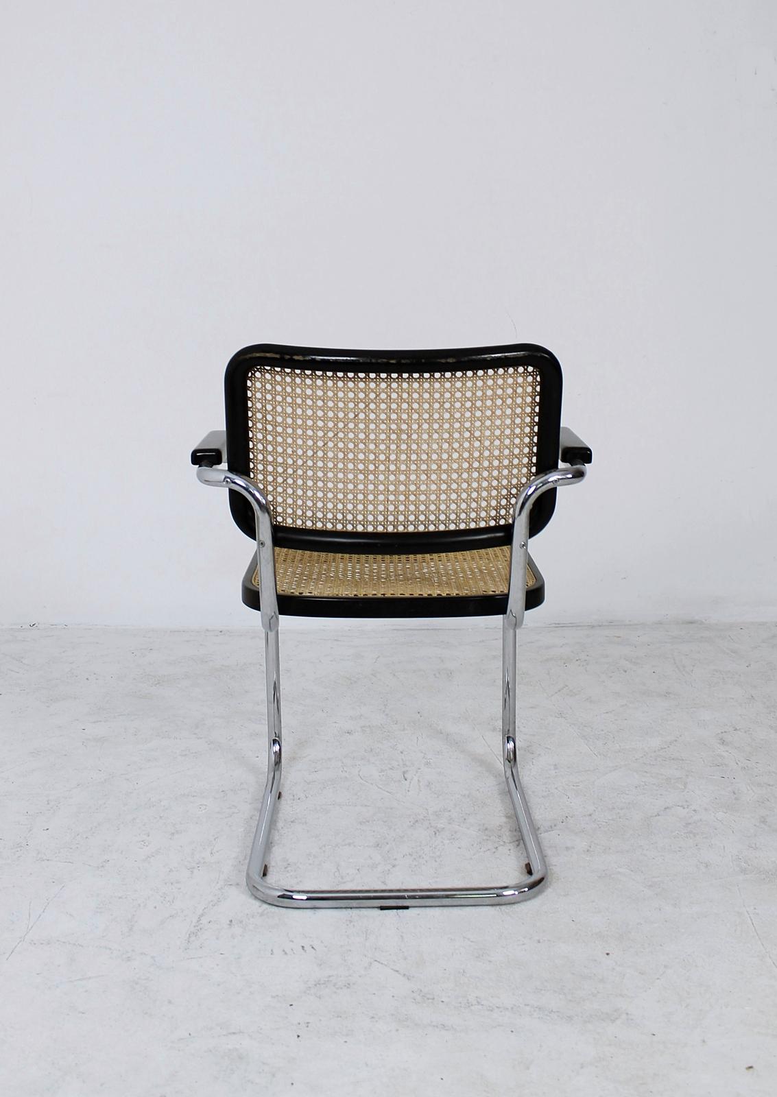 Bauhaus Icon Thonet Cantilever Armchairs Model B64 by Marcel Breuer, 1927 For Sale 1