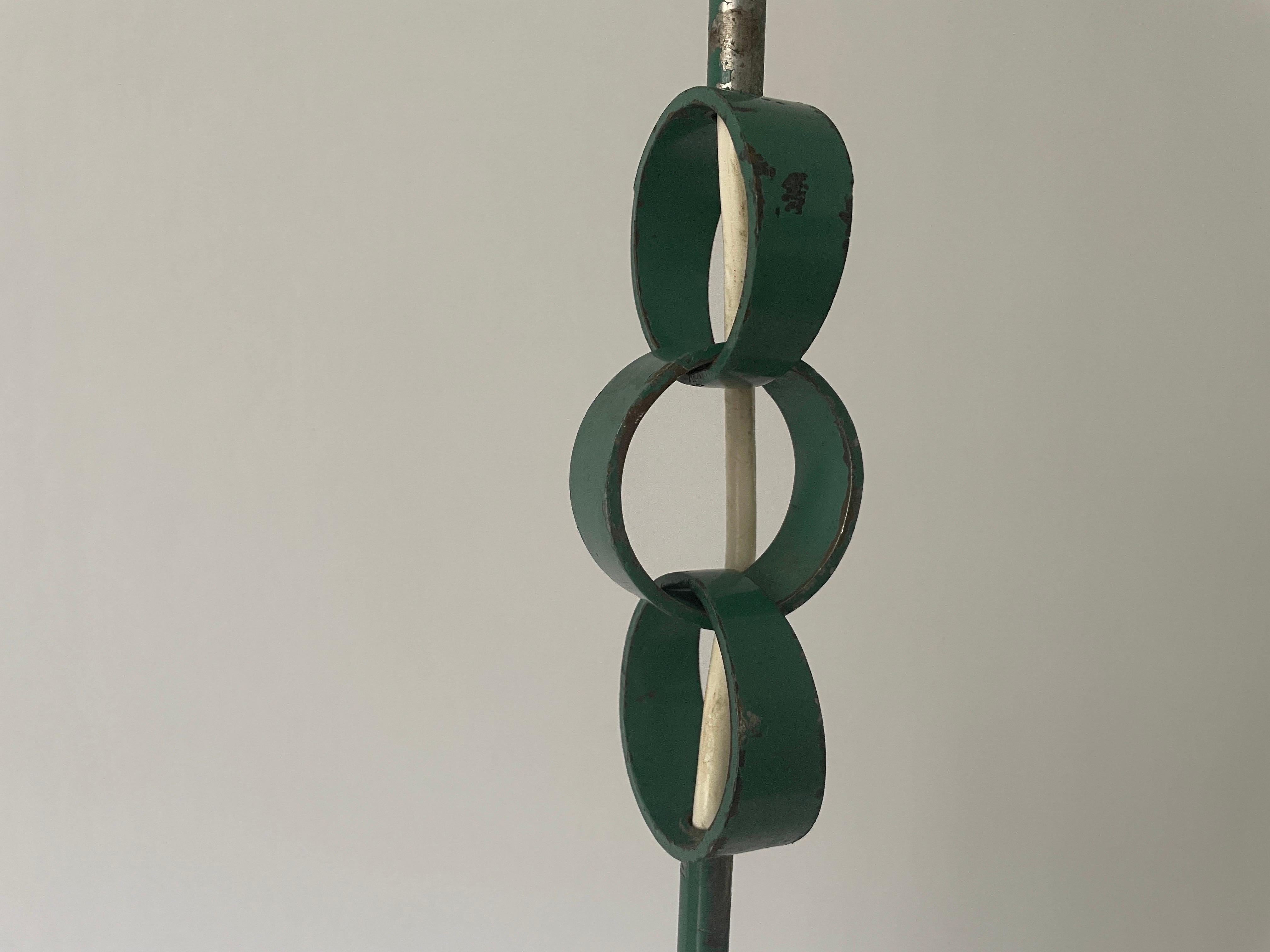 Bauhaus Industrielle Deckenleuchte aus Kupfer und Gussmetall, 1940er Jahre, Deutschland im Angebot 4