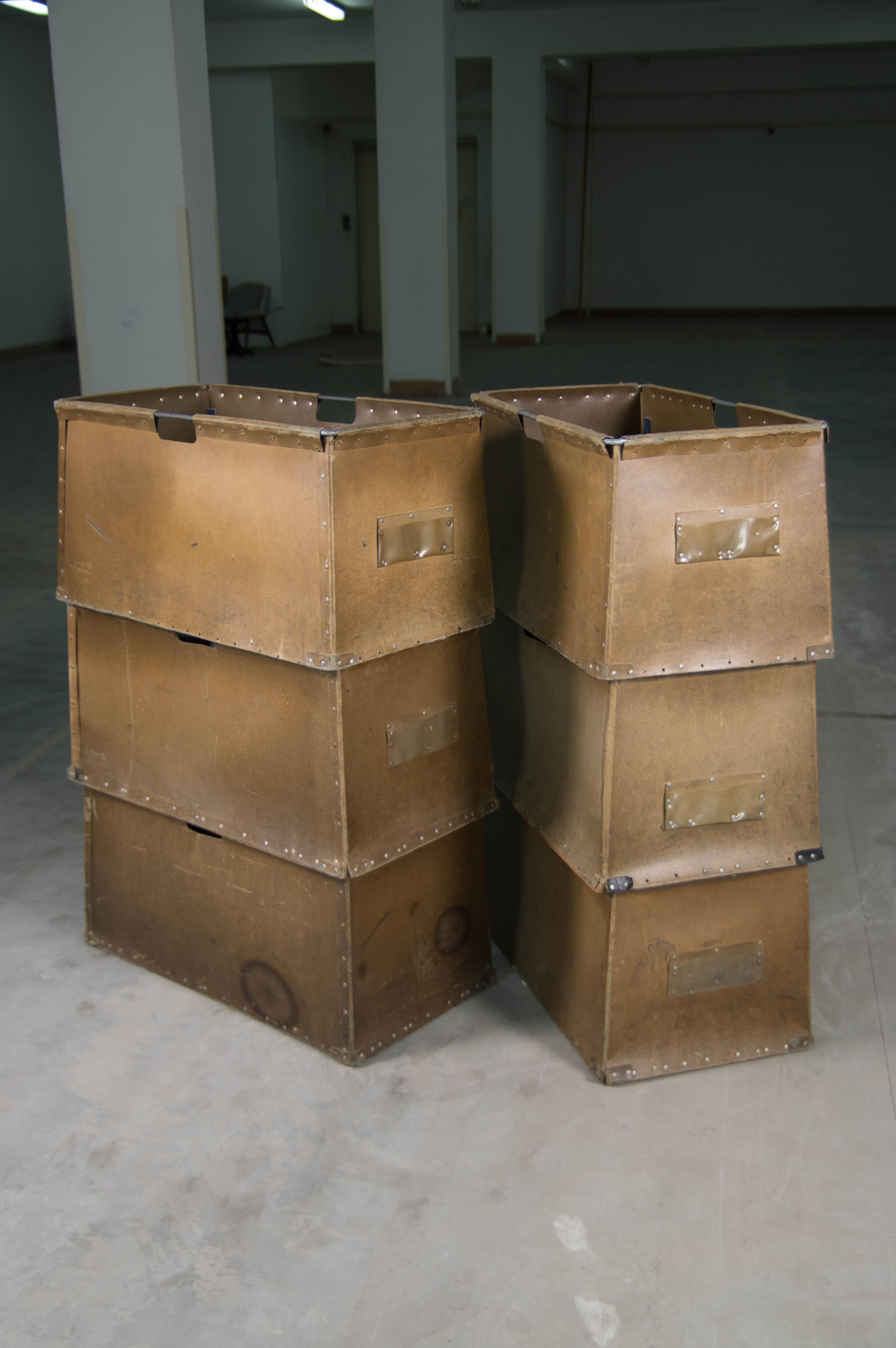 Bauhaus Industrial Crate, 1930s, 22 Items Available 4