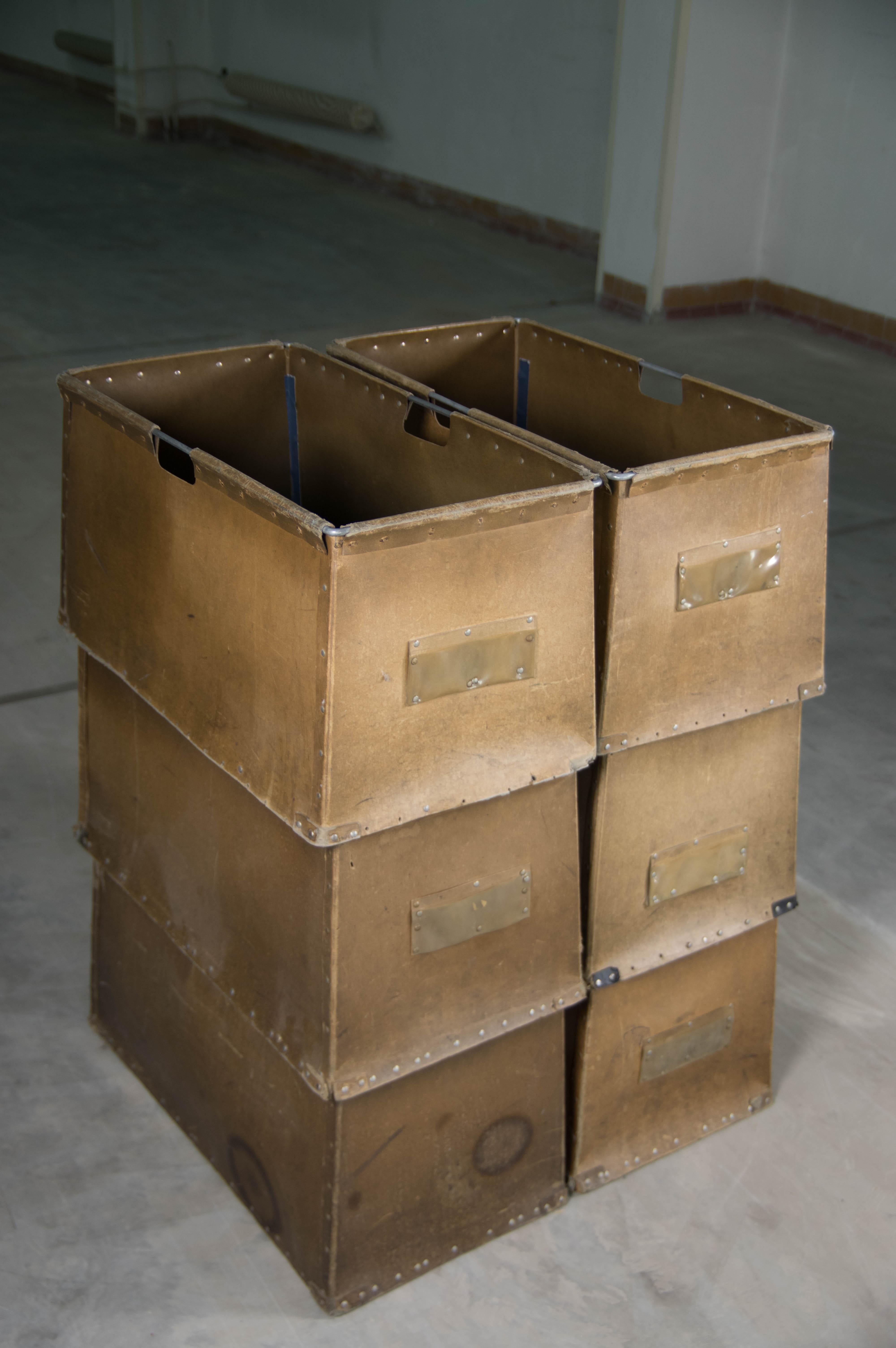 Bauhaus Industrial Crate, 1930s, 22 Items Available 7