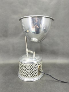 Bauhaus Industrial Medical Sun Lamp Table Light, 1930s Czechoslovakia