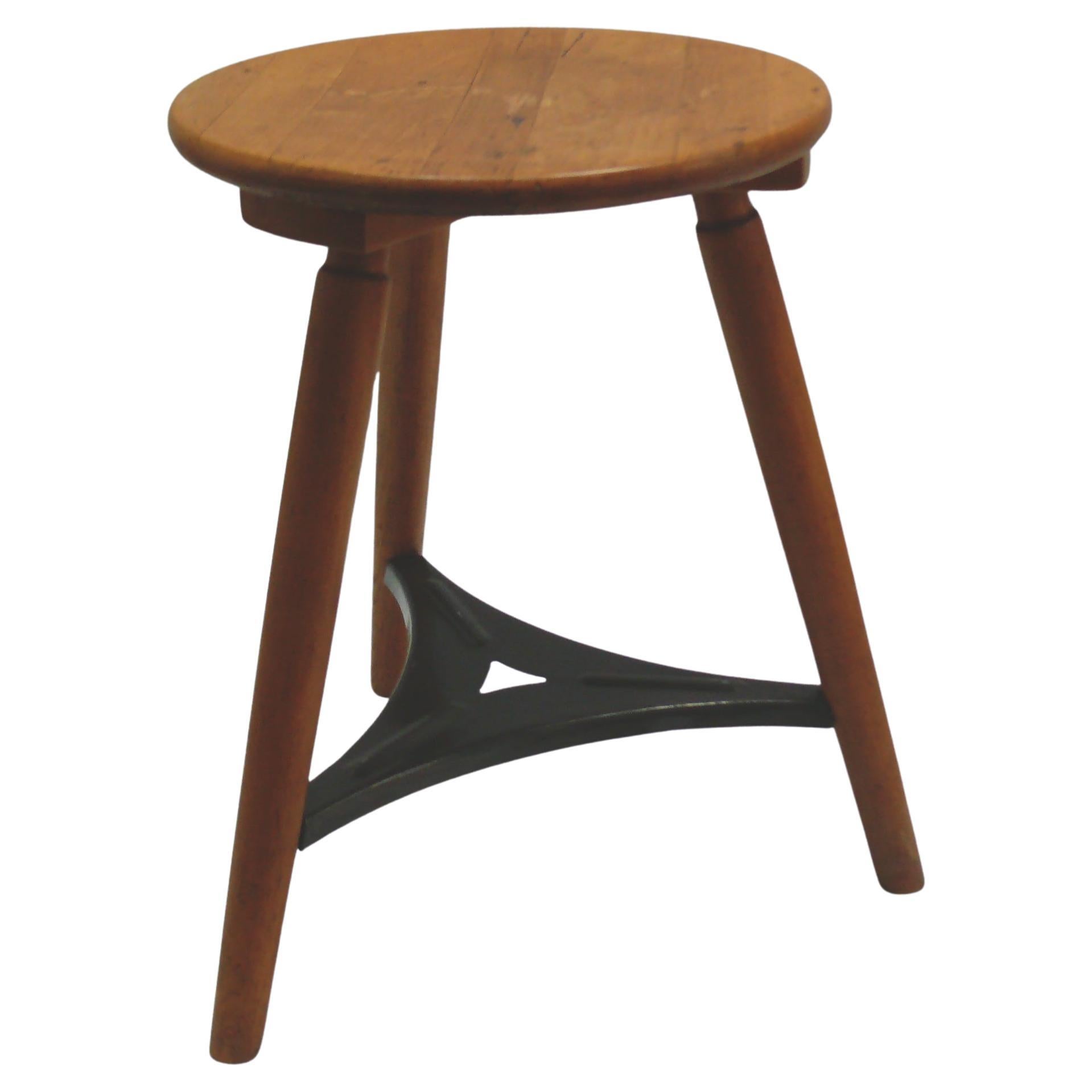 Bauhaus Industrial Stool, Germany - Mid 20th Century