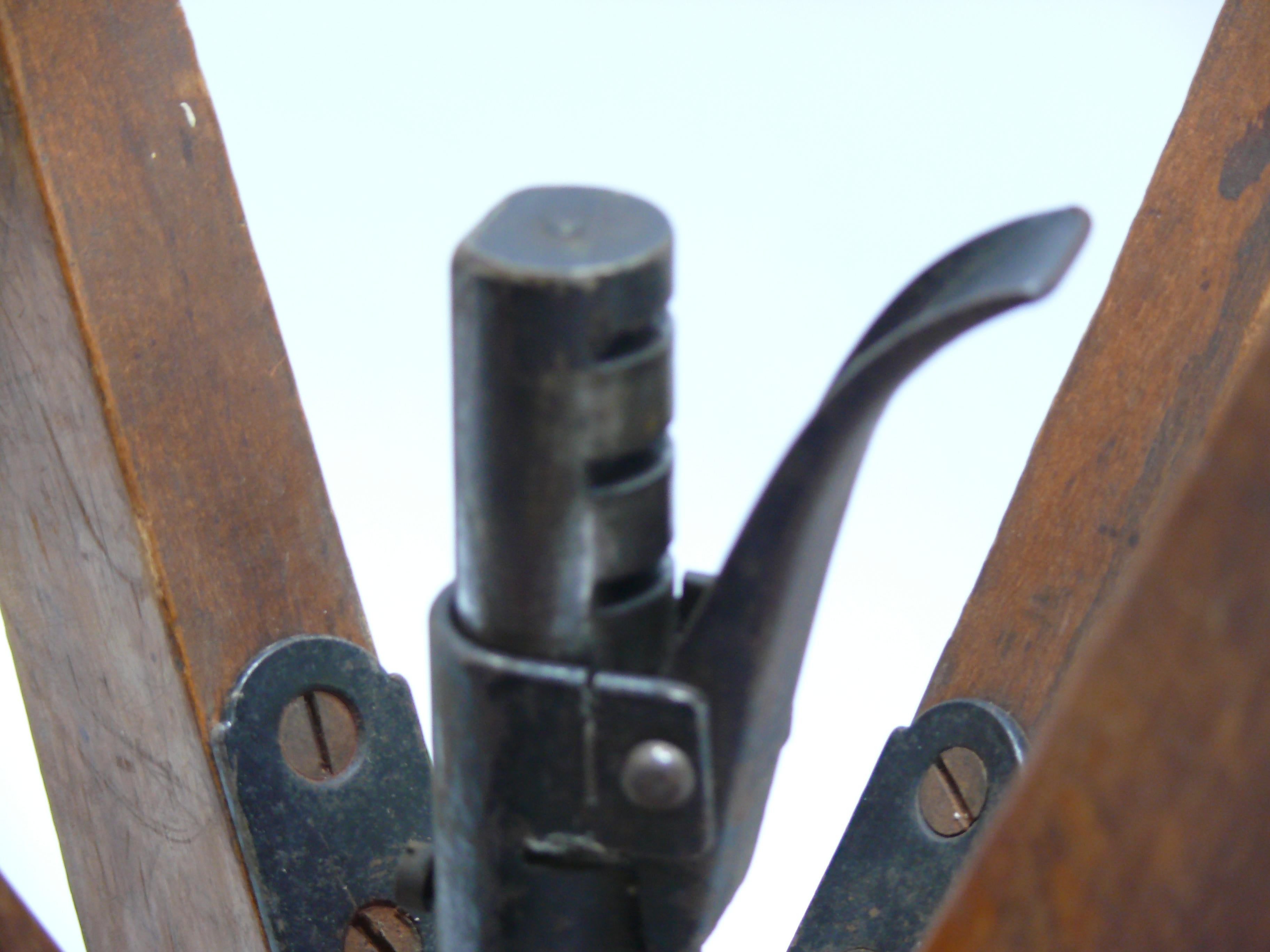 Tabouret pivotant industriel Bauhaus, Allemagne - Début du 20e siècle en vente 1