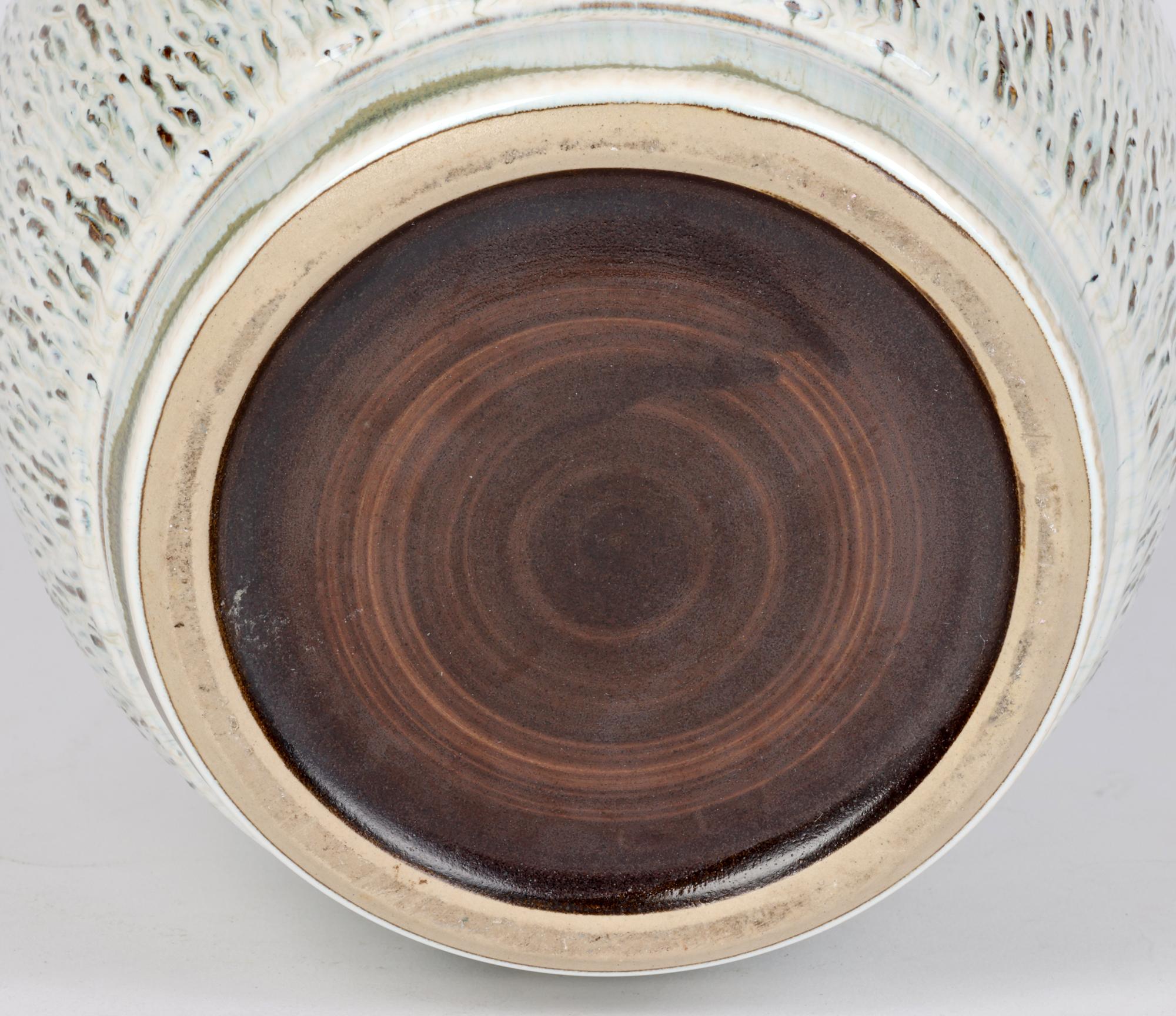 Bauhaus Inspired German Stoneware Vase   For Sale 6
