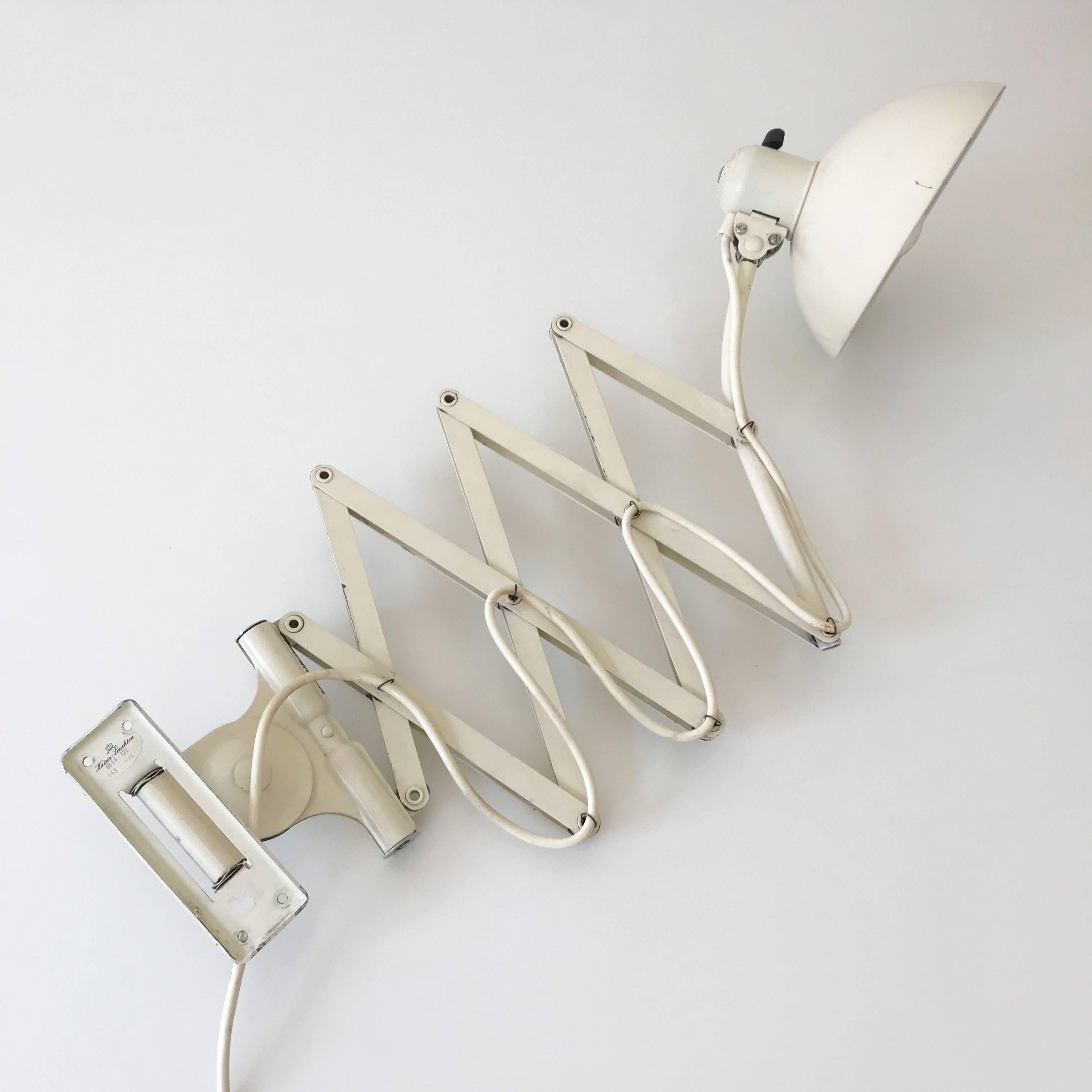 Bauhaus Kaiser Idell Scissor Wall Lamp by Christian Dell for Kaiser Leuchten 2