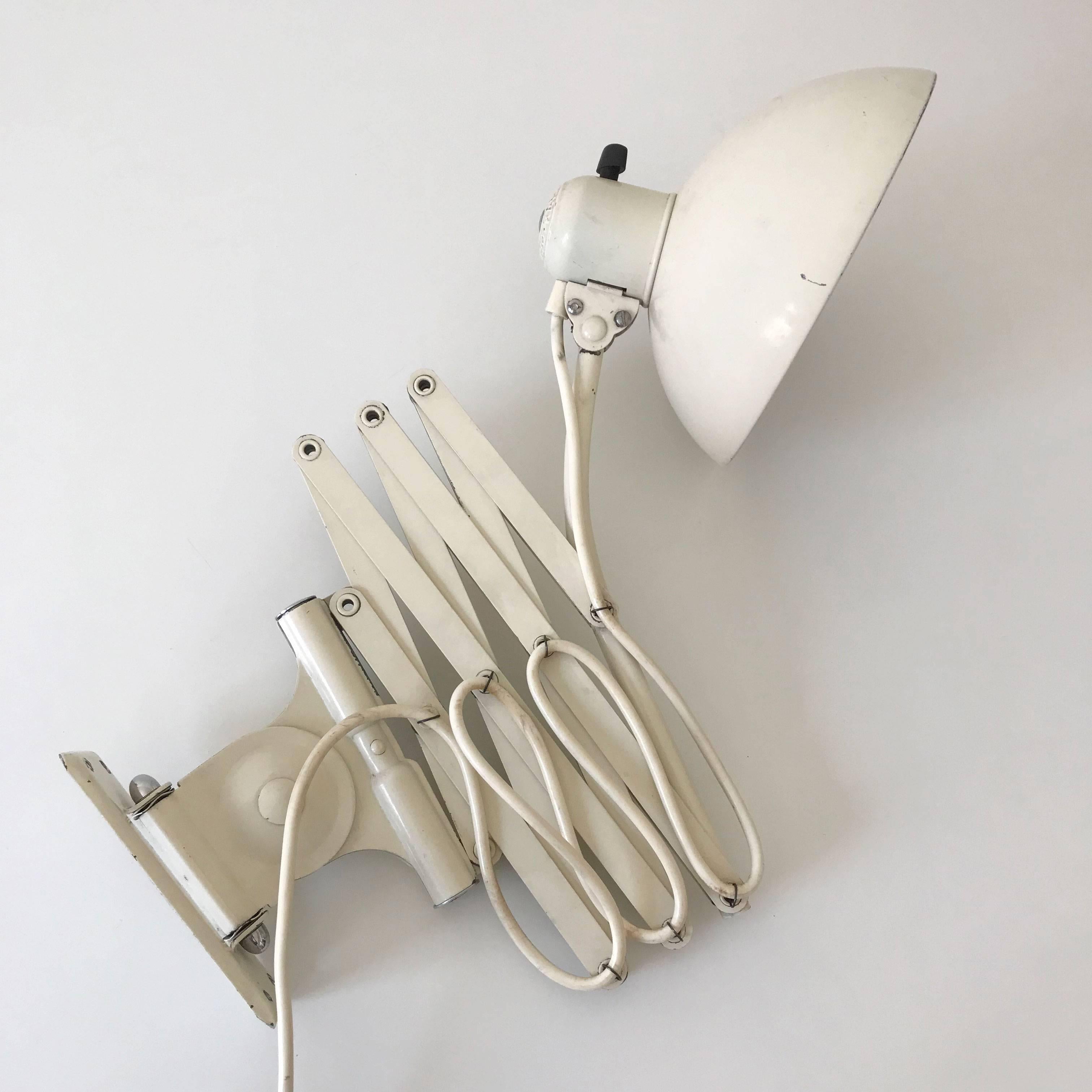 Bauhaus Kaiser Idell Scissor Wall Lamp by Christian Dell for Kaiser Leuchten 3